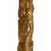 Mandarin Antiqued Gold Leaf Lamp