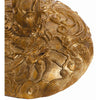 Mandarin Antiqued Gold Leaf Floor Lamp