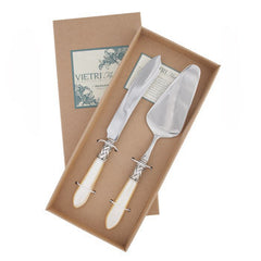 Dessert Set, Pearlized Ivory