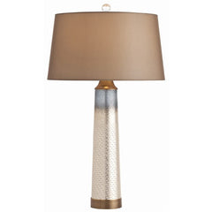 Bilbao Fishtail Mercury Glass/Brass
