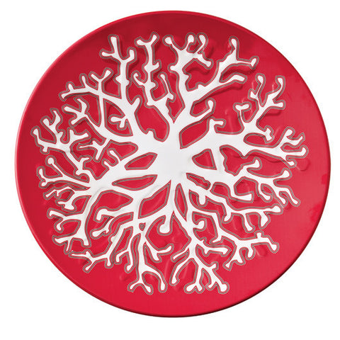 Picture of Coral Melamine Salad Plate