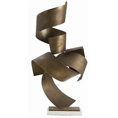 Henley Brass/Marble Sculpture