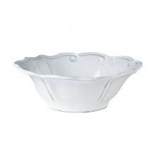 Incanto White Baroque Dipping Bowl