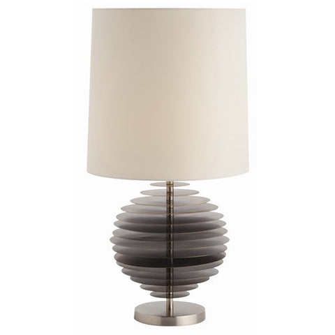 Picture of Kert Antique Brass/Brushed Steel Disc Lamp