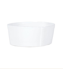 Lastra White Cereal Bowl