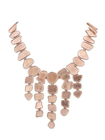 Picture of Cobblestone Necklace in Rose Gold