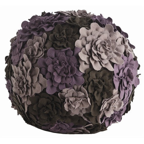 Picture of Posy Plum Pouf
