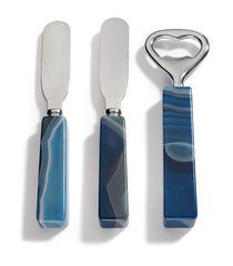 QUADRADO SPREADERS AND BOTTLE OPENER