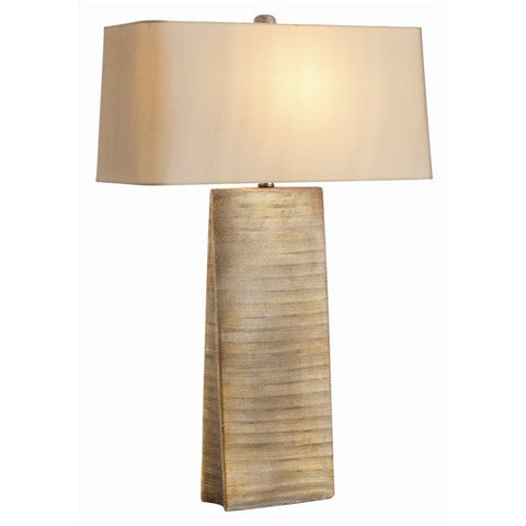Picture of Ravi Scratched Gilt Gold Glaze Porcelain Lamp