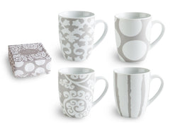 Rue Du Bac Mugs (set of 4)