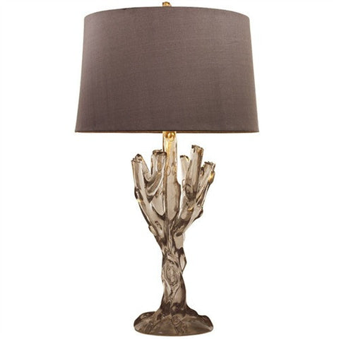 Picture of Smoked Ice Smithe Lamp