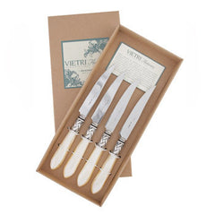 Steak Knife Set, Pearlized Ivory