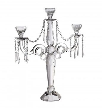 Picture of Two Arm Crystal Candelabra