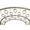 Zena Oval Iron/Glass/Mirror Cocktail Table